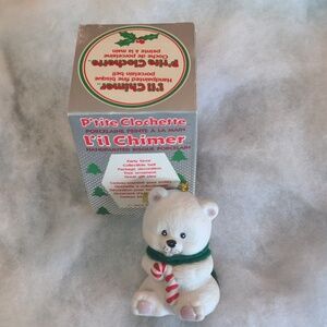 L'il chimer Hand painted bisque porcelain ornament- Christmas Decor